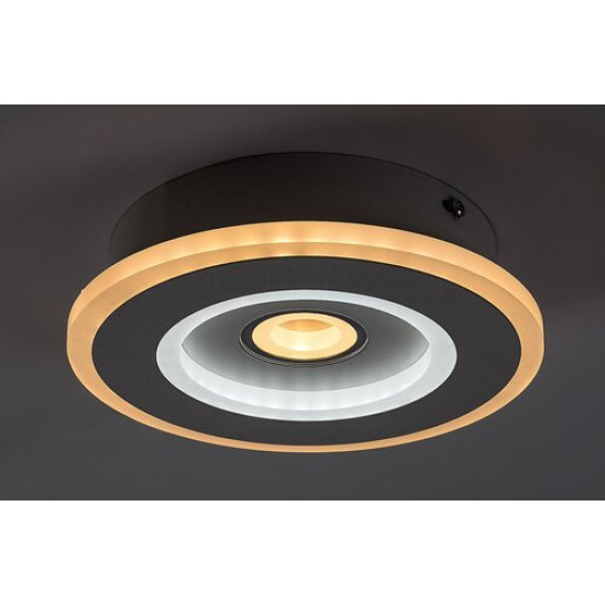 Rábalux Taneli króm-fehér LED mennyezeti lámpa (RAB-6959) LED 1 izzós IP20