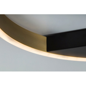 Rábalux Thric fekete-arany LED mennyezeti lámpa (RAB-71309) LED 1 izzós IP20