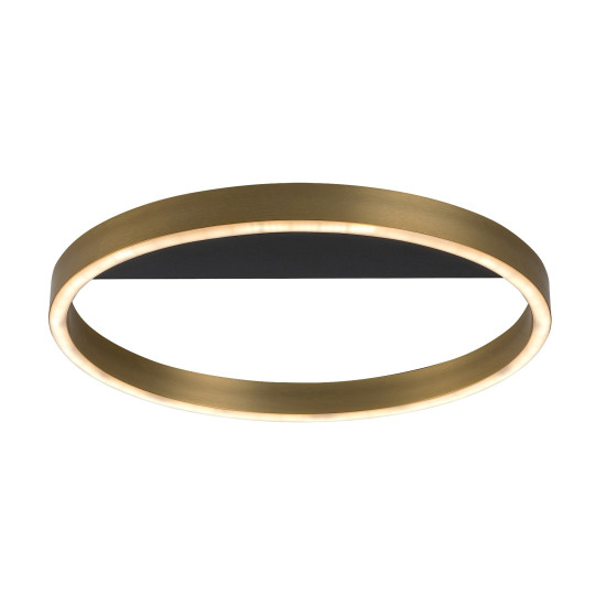 Rábalux Thric fekete-arany LED mennyezeti lámpa (RAB-71309) LED 1 izzós IP20