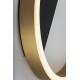 Rábalux Thric fekete-arany LED fali lámpa (RAB-71310) LED 1 izzós IP20