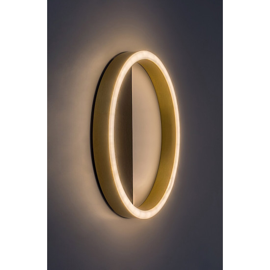 Rábalux Thric fekete-arany LED fali lámpa (RAB-71310) LED 1 izzós IP20