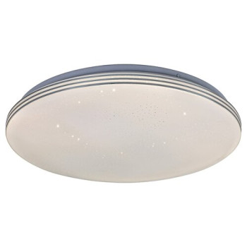 Rábalux Toma króm-fehér LED fürdőszobai mennyezeti lámpa (RAB-3874) LED 1 izzós IP44