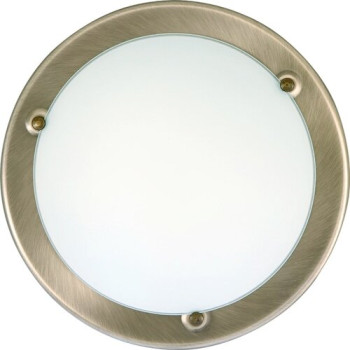 Rábalux Ufo bronz-fehér mennyezeti lámpa (RAB-5203) E27 1 izzós IP20