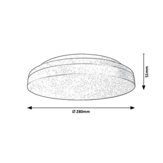 Rábalux Zenon fehér LED kültéri mozgásérzékelős mennyezeti lámpa (RAB-2700) LED 1 izzós IP54