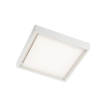Redo Bezel fehér LED kültéri mennyezeti lámpa (RED-9186) LED 1 izzós IP54