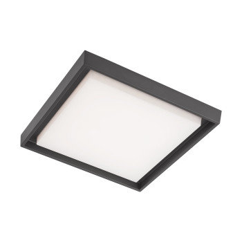 Redo Bezel szürke-fehér LED kültéri mennyezeti lámpa (RED-9190) LED 1 izzós IP54