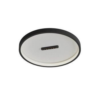 Redo Button fekete-fehér LED mennyezeti lámpa (RED-01-3828) LED 1 izzós IP20
