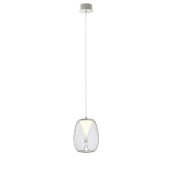 Redo Drop króm-átlátszó  LED függesztett lámpa (RED-01-3627) LED 1 izzós IP20