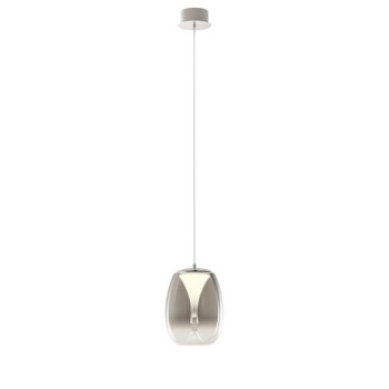 Redo Drop fekete-átlátszó LED függesztett lámpa (RED-01-3628) LED 1 izzós IP20