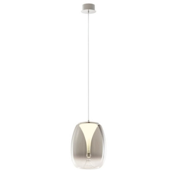Redo Drop fekete-átlátszó LED függesztett lámpa (RED-01-3630) LED 1 izzós IP20