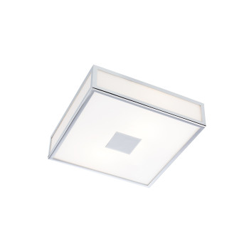 Redo Ego króm-fehér LED fürdőszobai mennyezeti lámpa (RED-01-1237) LED 1 izzós IP44