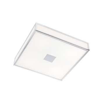 Redo Ego króm-fehér LED fürdőszobai mennyezeti lámpa (RED-01-1238) LED 1 izzós IP44