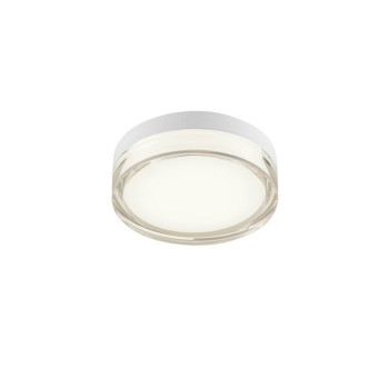 Redo Frisbi fehér vízvédett fürdőszobai LED mennyezeti lámpa (RED-01-3730) LED 1 izzós IP44