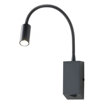 Redo Hello fekete LED falikar (RED-01-1194) LED 1 izzós IP20