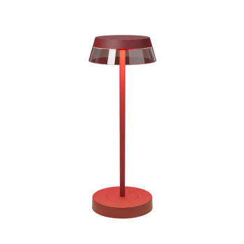 Redo Iluna vörös LED kültéri asztali lámpa (RED-90311) LED 1 izzós IP65