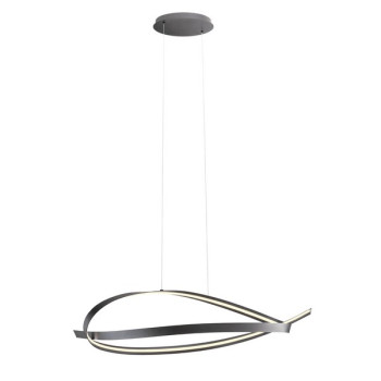 Redo Impuls fekete LED függesztett lámpa (RED-01-3617) LED 1 izzós IP20