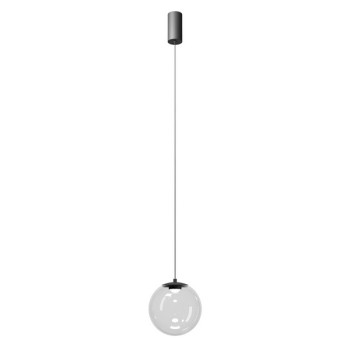 Redo Irides fekete-átlátszó LED függesztett lámpa (RED-01-3958) LED 1 izzós IP20