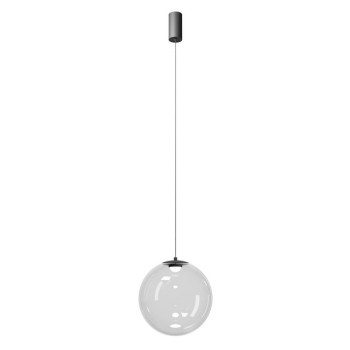 Redo Irides fekete-átlátszó LED függesztett lámpa (RED-01-3960) LED 1 izzós IP20