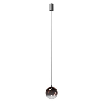 Redo Irides fekete-barna LED függesztett lámpa (RED-01-3967) LED 1 izzós IP20