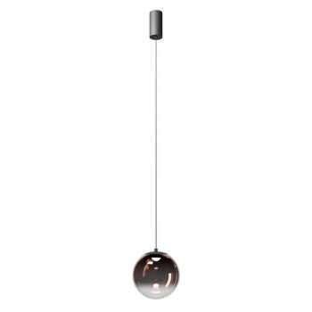 Redo Irides fekete-barna LED függesztett lámpa (RED-01-3968) LED 1 izzós IP20