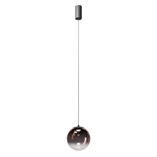 Redo Irides fekete-barna LED függesztett lámpa (RED-01-3968) LED 1 izzós IP20