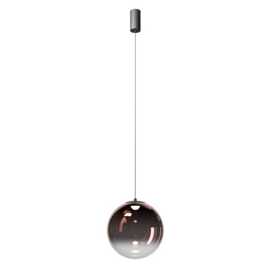 Redo Irides fekete-barna LED függesztett lámpa (RED-01-3970) LED 1 izzós IP20
