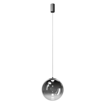 Redo Irides fekete-füstszínű  LED függesztett lámpa (RED-01-4094) LED 1 izzós IP20