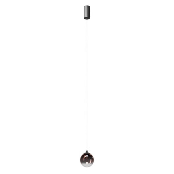 Redo Irides fekete-barna LED függesztett lámpa (RED-01-4095) LED 1 izzós IP20