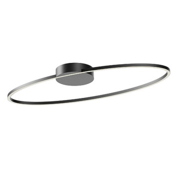 Redo Leo fekete LED mennyezeti lámpa (RED-01-3298) LED 1 izzós IP20