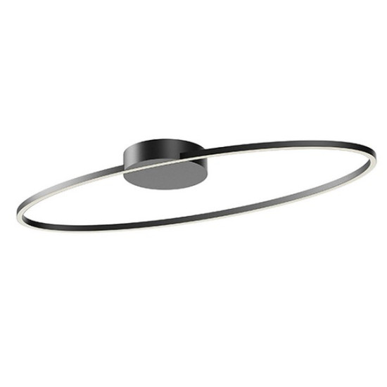 Redo Leo fekete LED mennyezeti lámpa (RED-01-3298) LED 1 izzós IP20