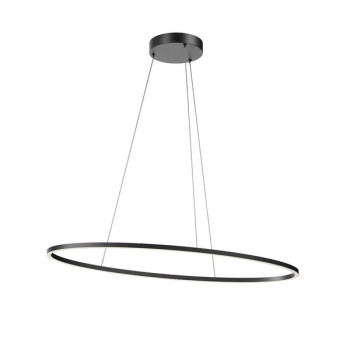 Redo Leo fekete LED függesztett lámpa (RED-01-3339) LED 1 izzós IP20