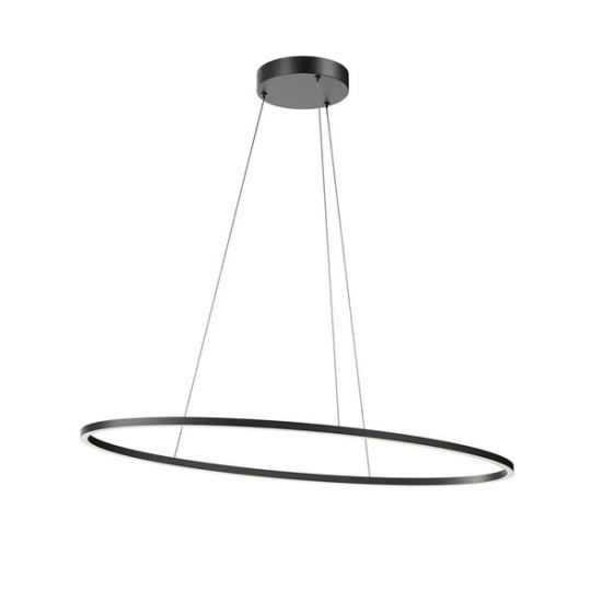 Redo Leo fekete LED függesztett lámpa (RED-01-3339) LED 1 izzós IP20