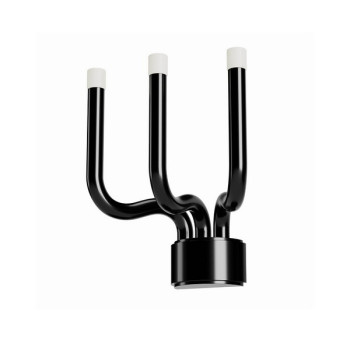 Redo Luxor fekete LED fali lámpa (RED-01-3307) LED 1 izzós IP20