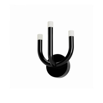 Redo Luxor fekete LED fali lámpa (RED-01-3347) LED 1 izzós IP20