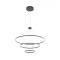 Redo Orbit fekete LED függesztett lámpa (RED-01-2483) LED 1 izzós IP20