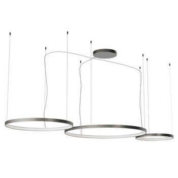 Redo Orion króm LED függesztett lámpa (RED-01-3884_DALI) LED 1 izzós IP20