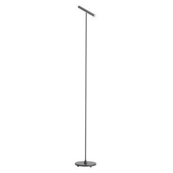 Redo Praxi króm-fekete LED állólámpa (RED-01-4277) LED 1 izzós IP20