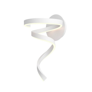 Redo Scroll fehér LED fali lámpa (RED-01-4004) LED 1 izzós IP20