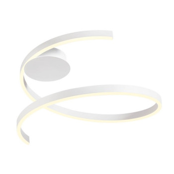 Redo Scroll fehér LED mennyezeti lámpa (RED-01-4010) LED 1 izzós IP20