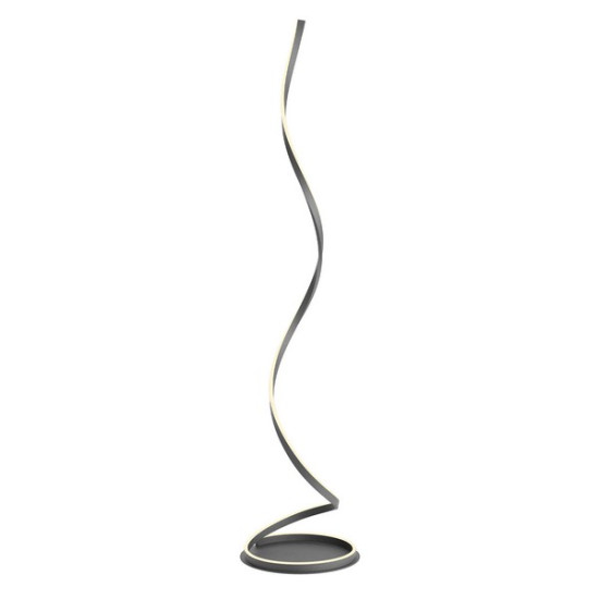 Redo Scroll fekete LED állólámpa (RED-01-4283) LED 1 izzós IP20