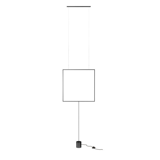 Redo Slick fekete LED függesztett lámpa/LED álló lámpa (RED-01-2134) LED 1 izzós IP20