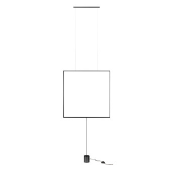 Redo Slick fekete LED függesztett lámpa/LED álló lámpa (RED-01-2136) LED 1 izzós IP20