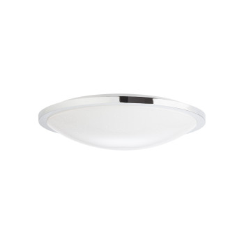 Redo Smarter Fizz króm-fehér LED fürdőszobai mennyezeti lámpa (RED-01-2724) LED 1 izzós IP44