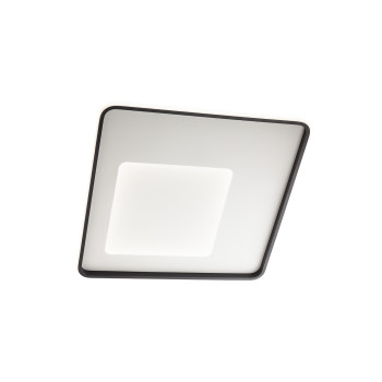 Redo Smarter Sintesi fekete-fehér LED mennyezeti lámpa (RED-05-962) LED 1 izzós IP20