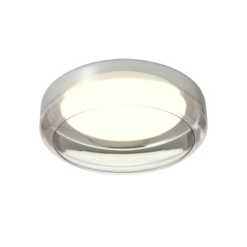Redo Solera fekete-átlátszó LED mennyezeti lámpa (RED-01-3590) LED 1 izzós IP20