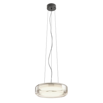 Redo Solera fekete-átlátszó LED függesztett lámpa (RED-01-3592) LED 1 izzós IP20