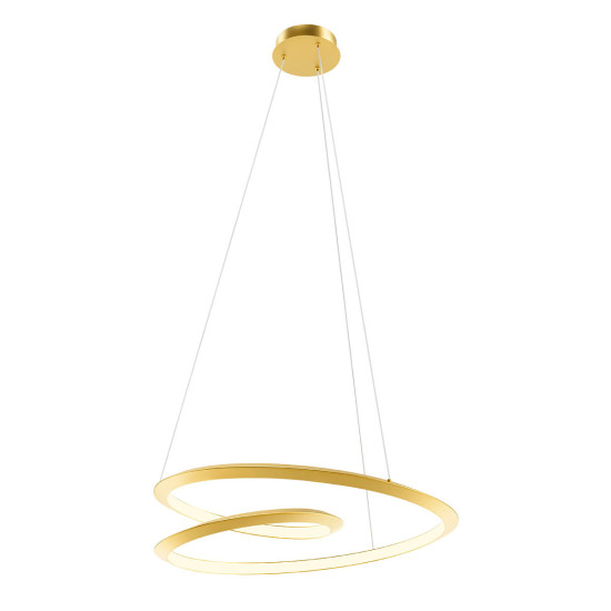 Redo Storm arany LED függesztett lámpa (RED-01-3377) LED 1 izzós IP20