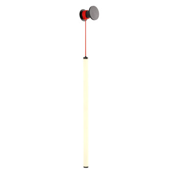 Redo Swing fekete-piros LED fali lámpa (RED-01-3304) LED 1 izzós IP20