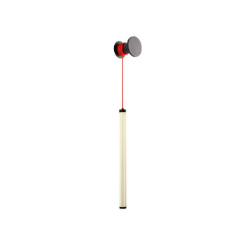 Redo Swing fekete-piros LED fali lámpa (RED-01-3362) LED 1 izzós IP20