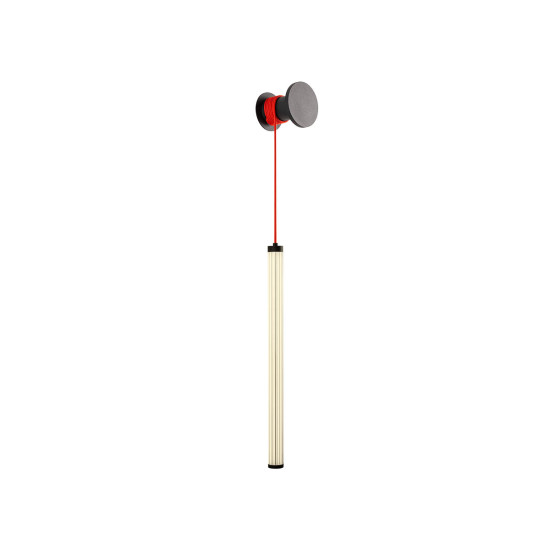 Redo Swing fekete-piros LED fali lámpa (RED-01-3362) LED 1 izzós IP20